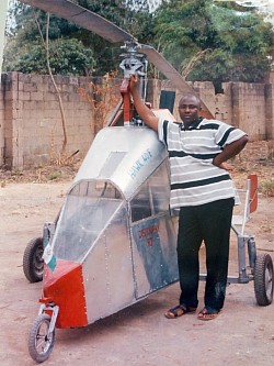 Front view Gyroplane