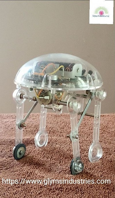 MoonWalker Robot. Activates by Sound and light, And walk in the direction.