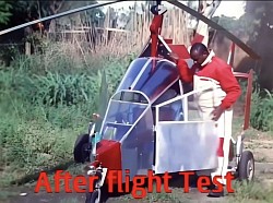 About flying the VTOL GYROPAPNE