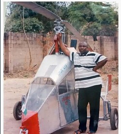 First design of Glyms Industries Ltd Gyroplane